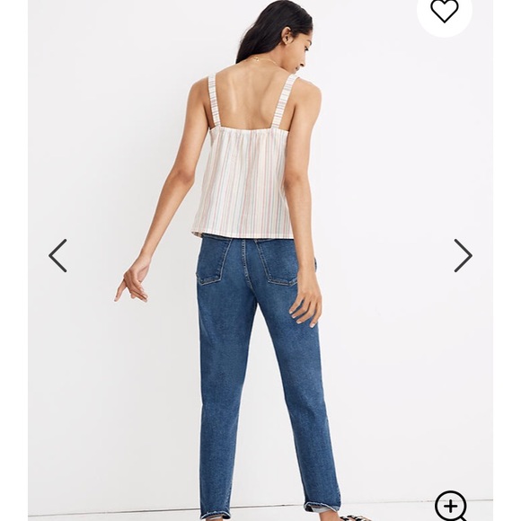 NWT Madewell Button-Front Cami Tank Sz XS - Picture 3 of 7